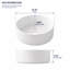 PeaceBay 15.75'' Solid Surface Bathroom Sink