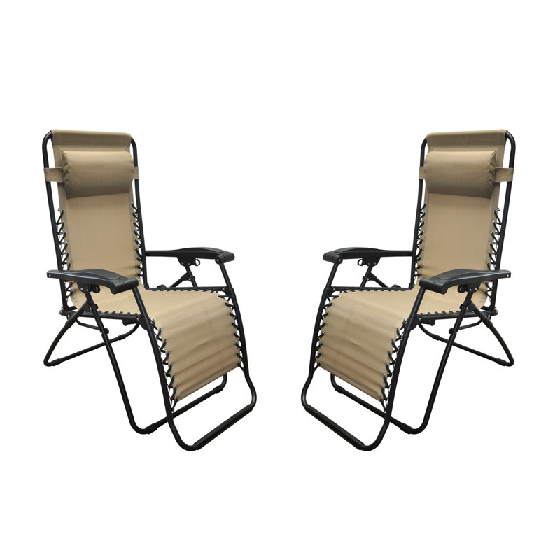 Pinedale Folding Zero Gravity Chair, Beige