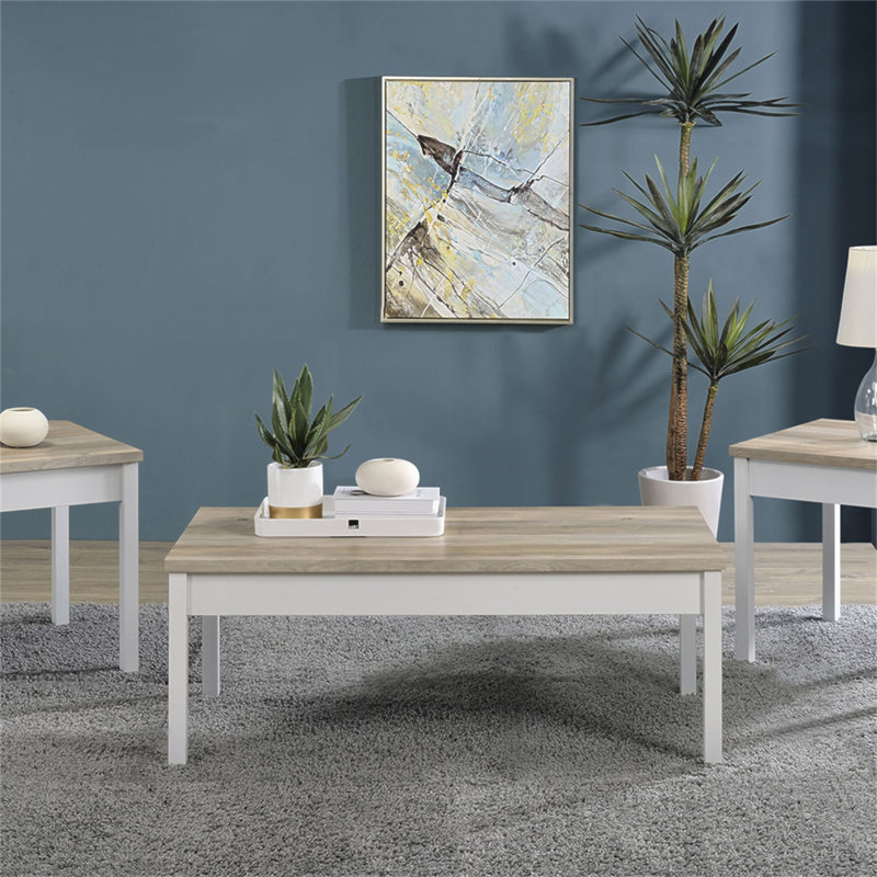 Ensemble de tables basses 3 pièces Quintara