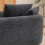 Causeuse courbée, petit canapé en chenille avec 3 coussins, canapé profond pour appartement, salon, aucun assemblage requis-1024443858-1024443870