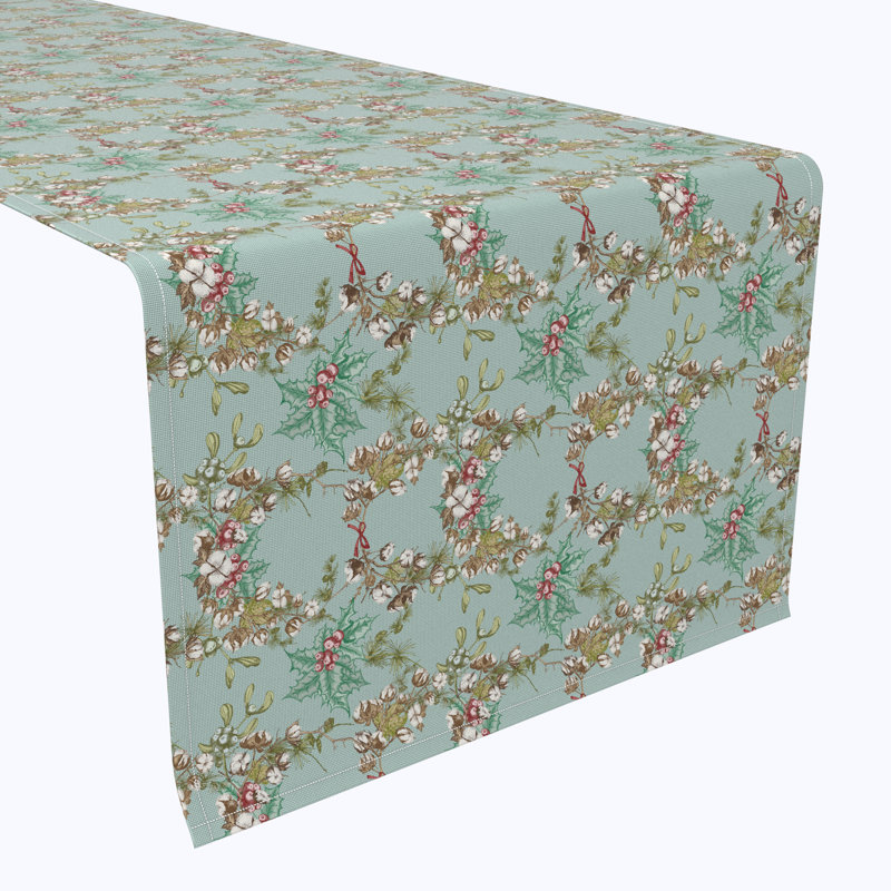 Thack Floral Table Runner, 108" x 14"