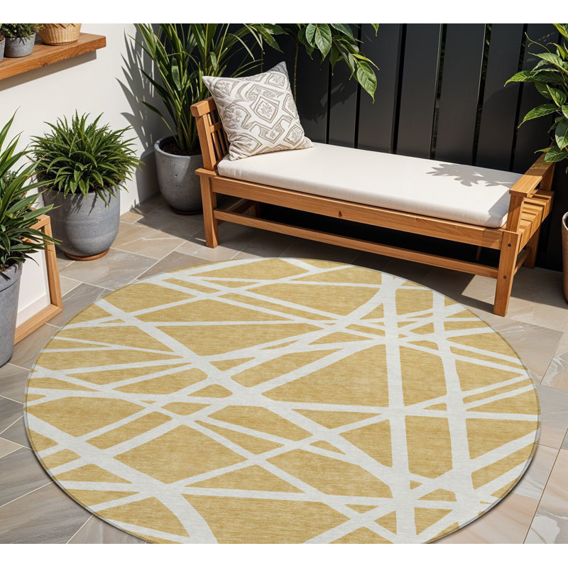 Tapis rond 8 po