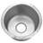 Brightwork 15-Inch Hand Hammered Round Bar Sink-100760441