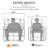 41.5" Wide Upholstered Manual Recliner, Oversized Swivel Rocker Recliner Chair-1264592593