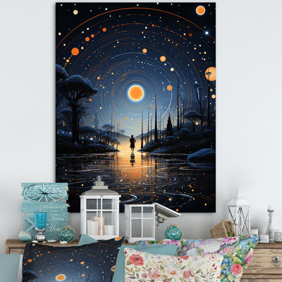 Hiroki Native Art Blue Celestial Guardians I