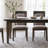 Farmhouse Upholstered Dining Chair in Distressed White