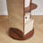 70" Full Length Mirror with Coat Rack and Stand
