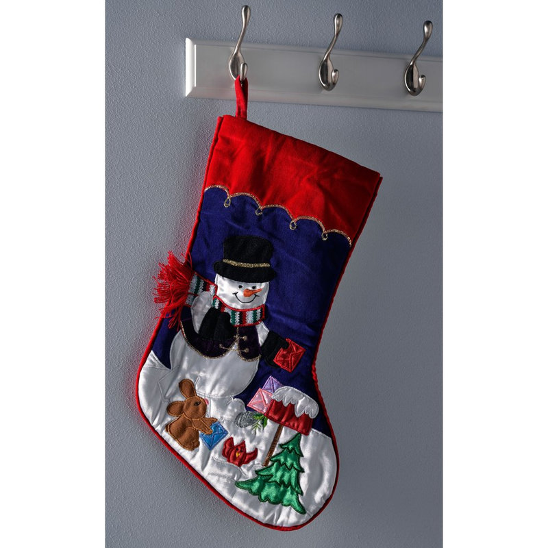 Snowman Christmas Stocking
