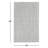 Juno Hand Loomed Recycled P.E.T. Polyester High-Low Geometric Rug -1750591957
