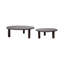 Table basse gigogne en bois massif Grayson