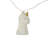 10-Count White Unicorn LED String Lights - 4.5 ft Clear Wire
