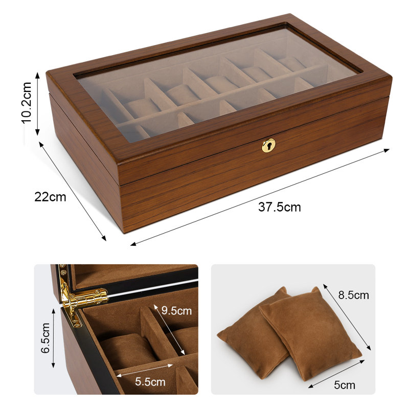 Wood Watch Box +
