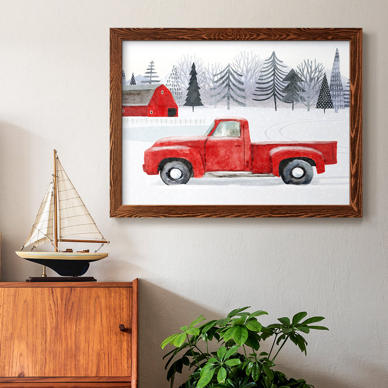 Snow Country Collection A, reproduction d'art sur toile, H 22 po x l 32 po x P 1,5 po, Érable