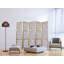 171cm H Solid Wood Folding Room Divider-1910893366