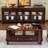 French-style solid wood coffee table