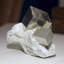 Double pyrite cubique sur cristal