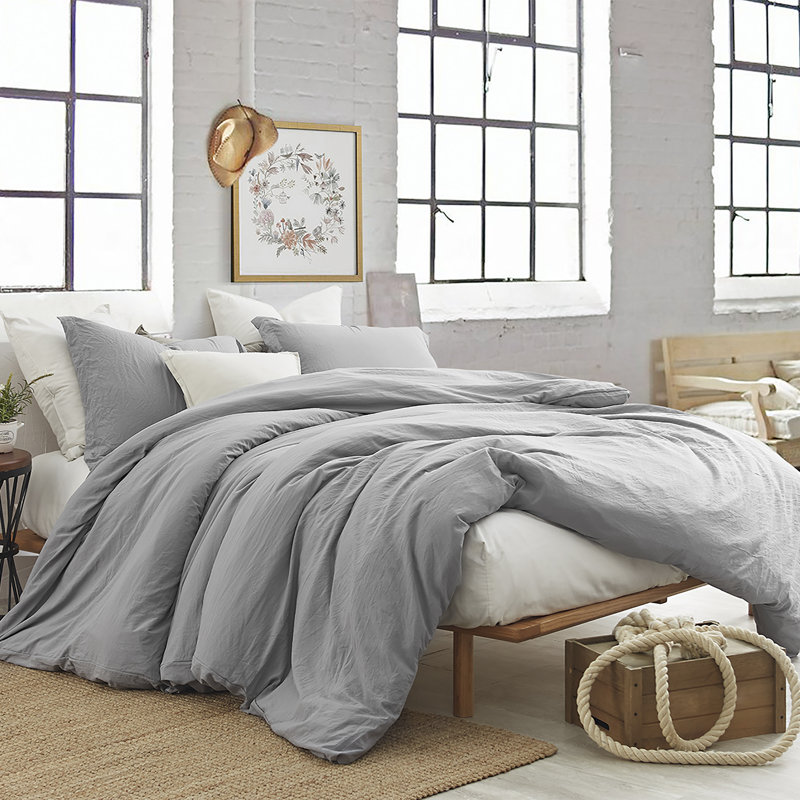 Ensemble d'édredon en duvet synthétique Ultra Cozy, Édredon très grand + 2 taies décoratives, Alliage