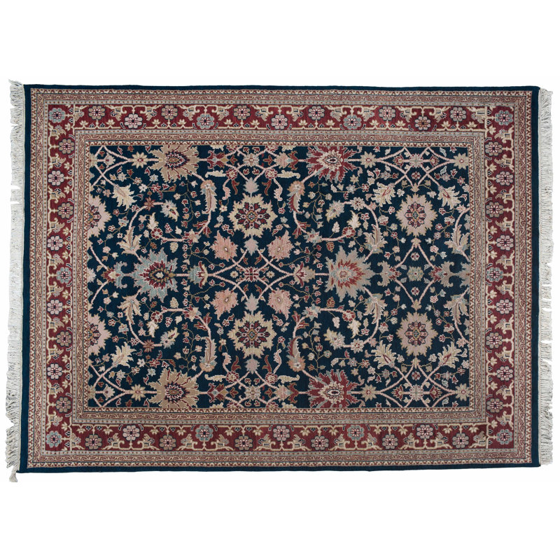One-of-a-Kind Rectangle 9' X 12' Hand Knotted Area Rug