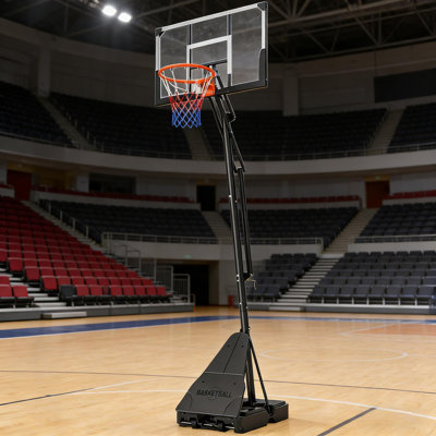 But de basketball réglable, panier de basketball portable