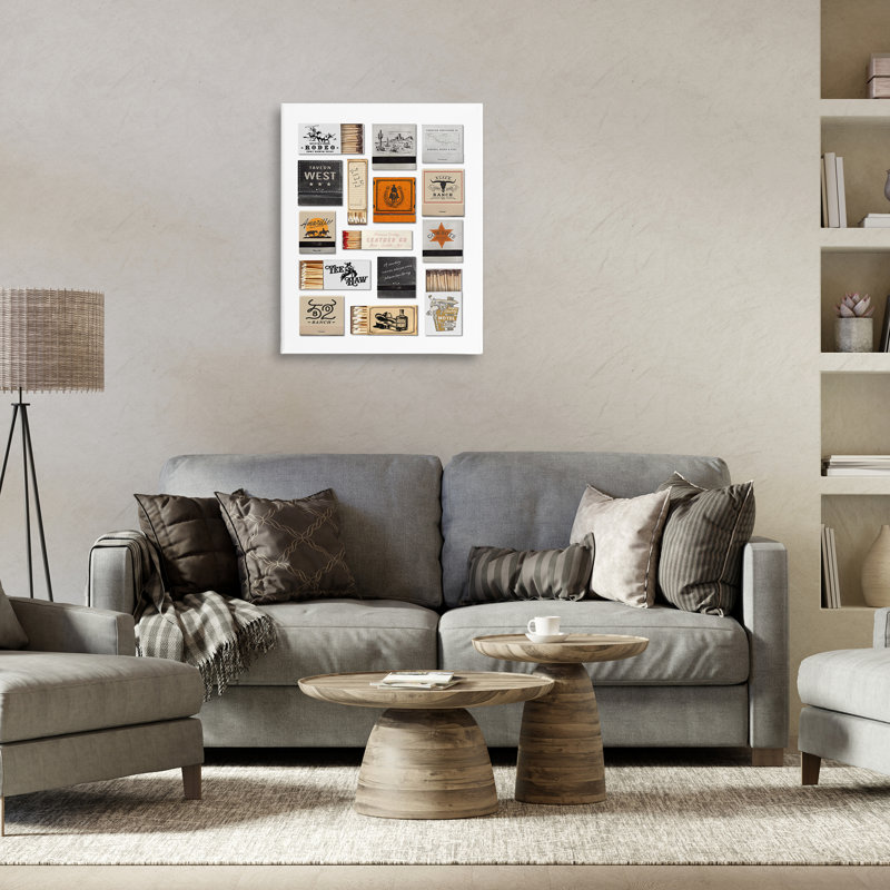 Art mural sur toile Wild West, H 30 po x l 24 po