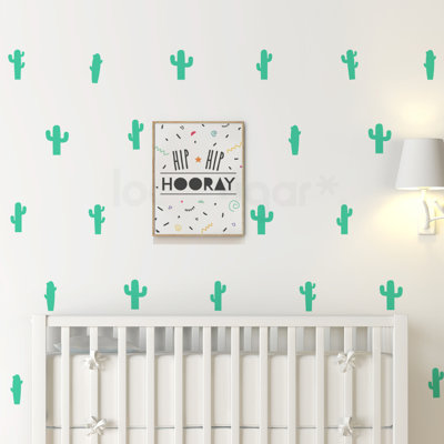 Adhésif décoratif cactus
