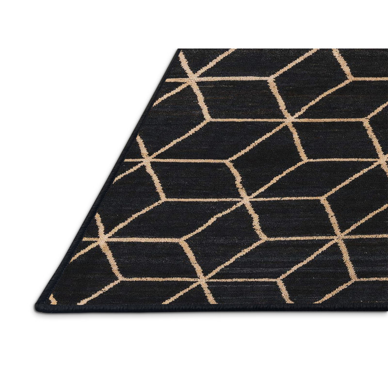 Dhaksha Abstract Indoor Rug, Rectangle 7' x 10'