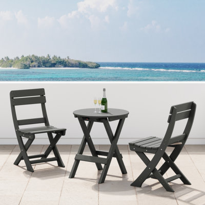 Laguna 3-Piece Folding Dining Set