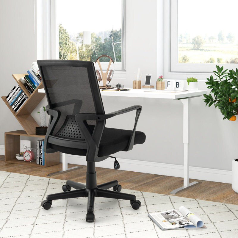 Swivel Mesh Ergonomic Office Chair Rolling Computer Gaming Desk Chairs