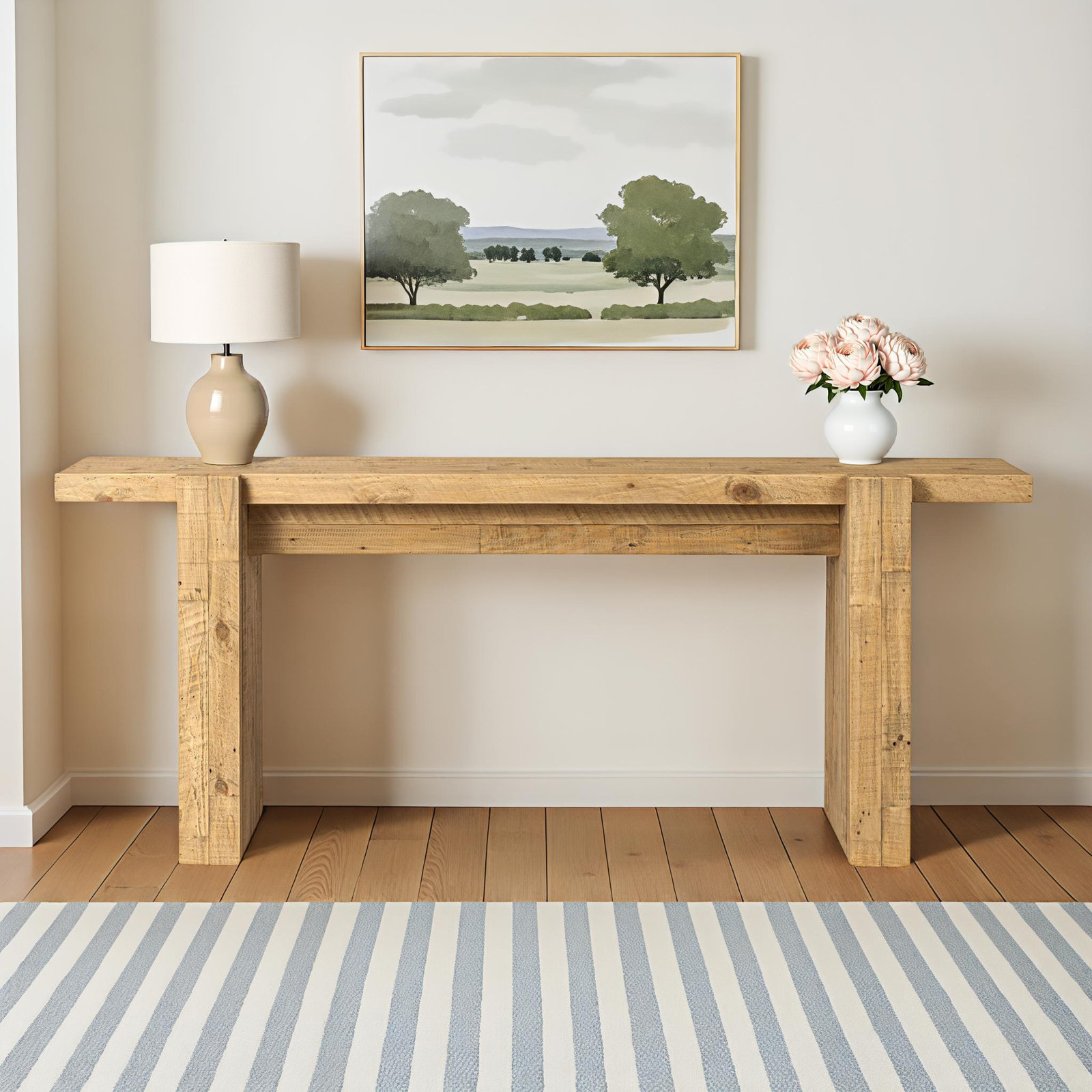 Finnian 78'' Solid Wood Console Table