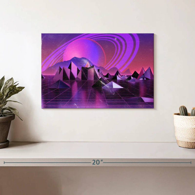 Kelan Digital Landscape III, 8" H x 12" W
