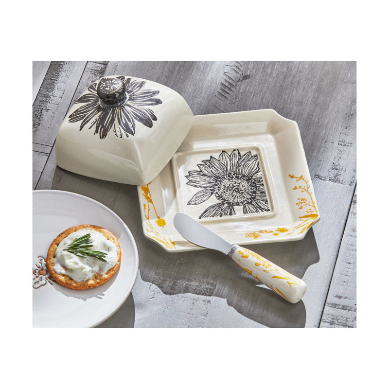 Let It Be Dish+Lid+Sprdr Set