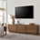 Meuble télé moderne avec rangement de 70,9 po de largeur et meuble télé pour téléviseurs de 80 po ou moins