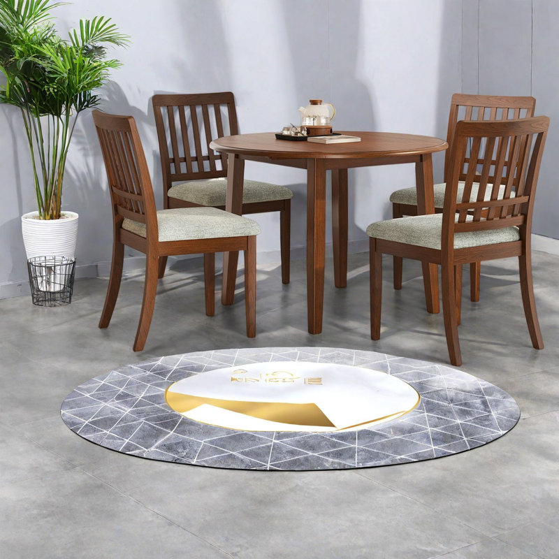 Extendable Dining Table Sets(Must include both Table and Chair), MDF Wood for Kitchen