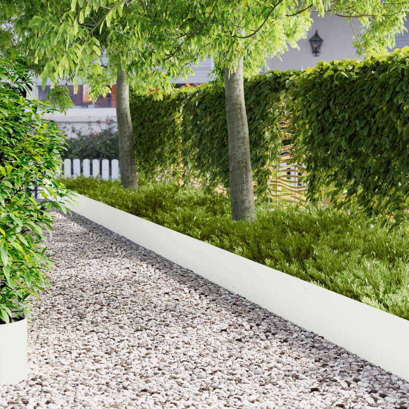 Lawn Edging Fencing, 30cm H x 103cm W, White