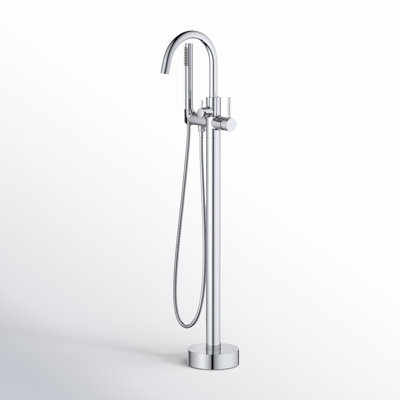 Circular Single Handle Tub Faucet