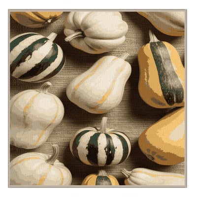 Washable Butternut Squash Vegetables Area Rug