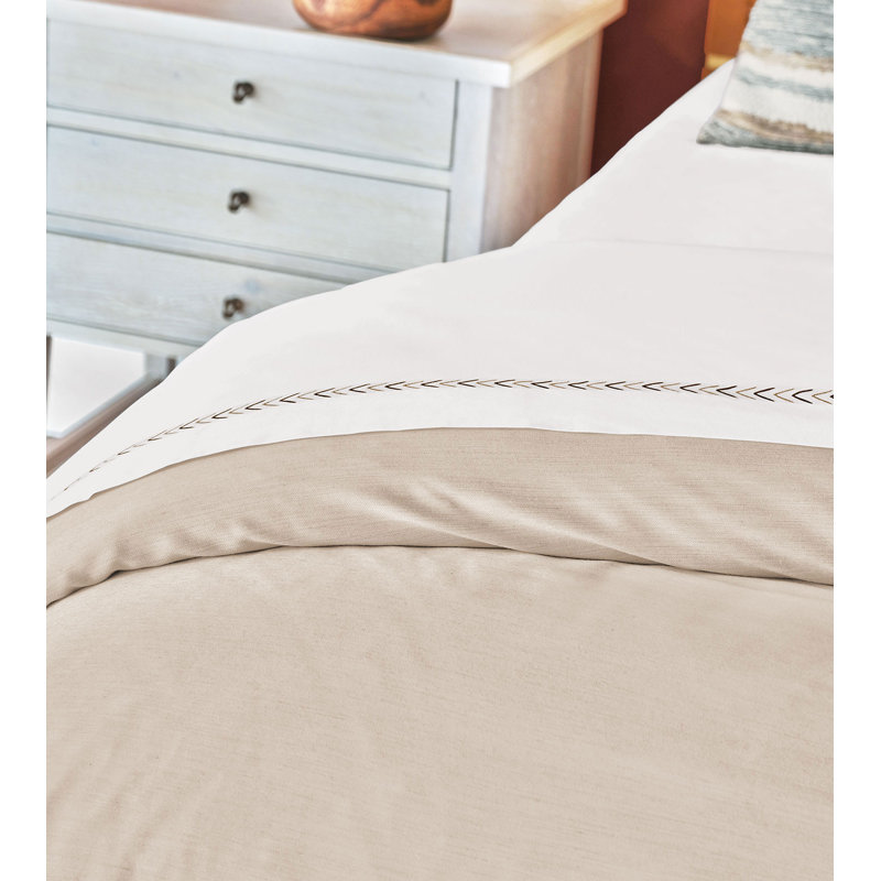 Miri Coffee Egyptian Cotton Sateen Flat Sheet, Twin
