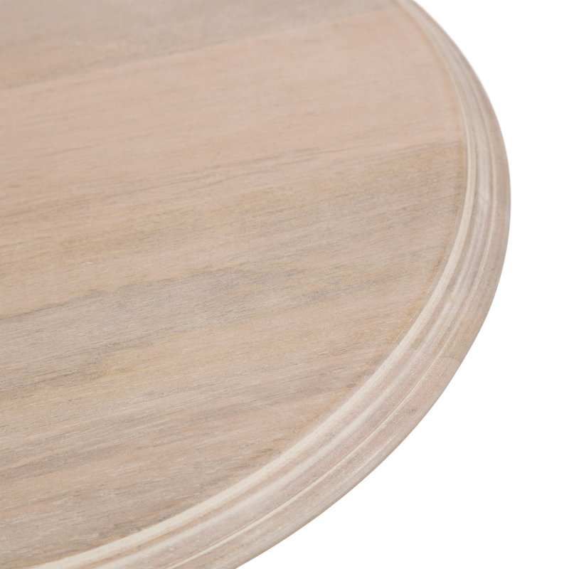Table d'appoint ronde en bois