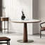 Combinaison simple de table à manger et de chaise en chêne-105843274-105843275