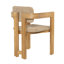 Ensemble de salle à manger d'extérieur en bois d'acacia Coralia Modern Coastal
