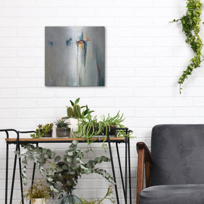 Art mural en métal Brayden Studio «Hazy Shades» par Karen Hale