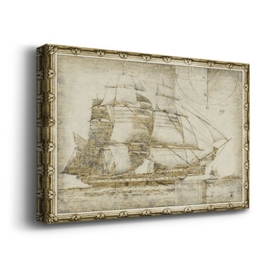 Ghost Ship I - Impression sur toile tendue