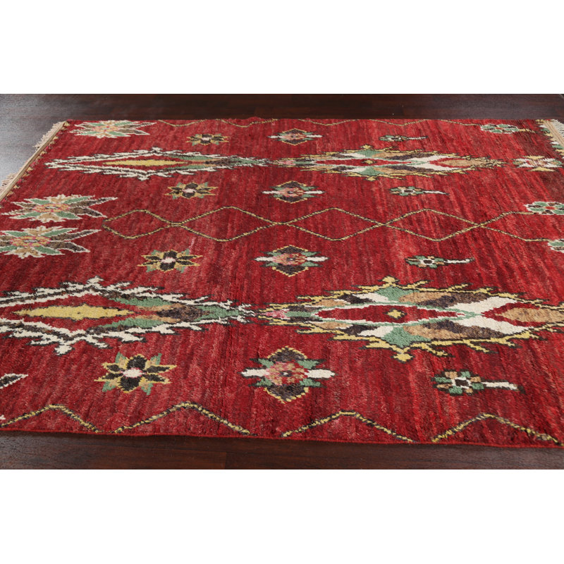 One-of-a-Kind Area Rug Red
