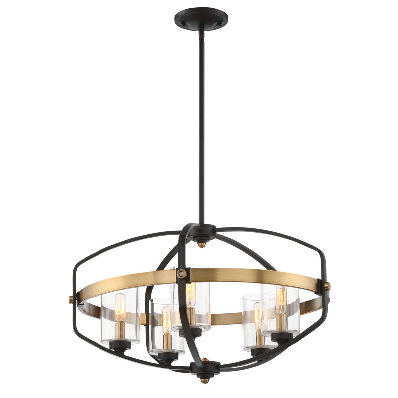Jaquan 5 - Light Shaded Geometric Chandelier