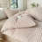 Nayoroom 3 Pieces Gingham Duvet Cover 100% Washed Cotton Plaid Checkered Duvet Cover Set Modern Grid Bedding Set With Zipper Closure Corner Ties-114852064-116466375