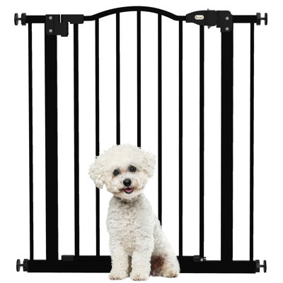 Pressure Mounted Pet Gate With Door