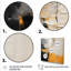 Abstrait collage jaune et noir III - Collages abstraits, art mural-400722821-400722939