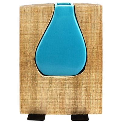 Trentino Wood Table Vase