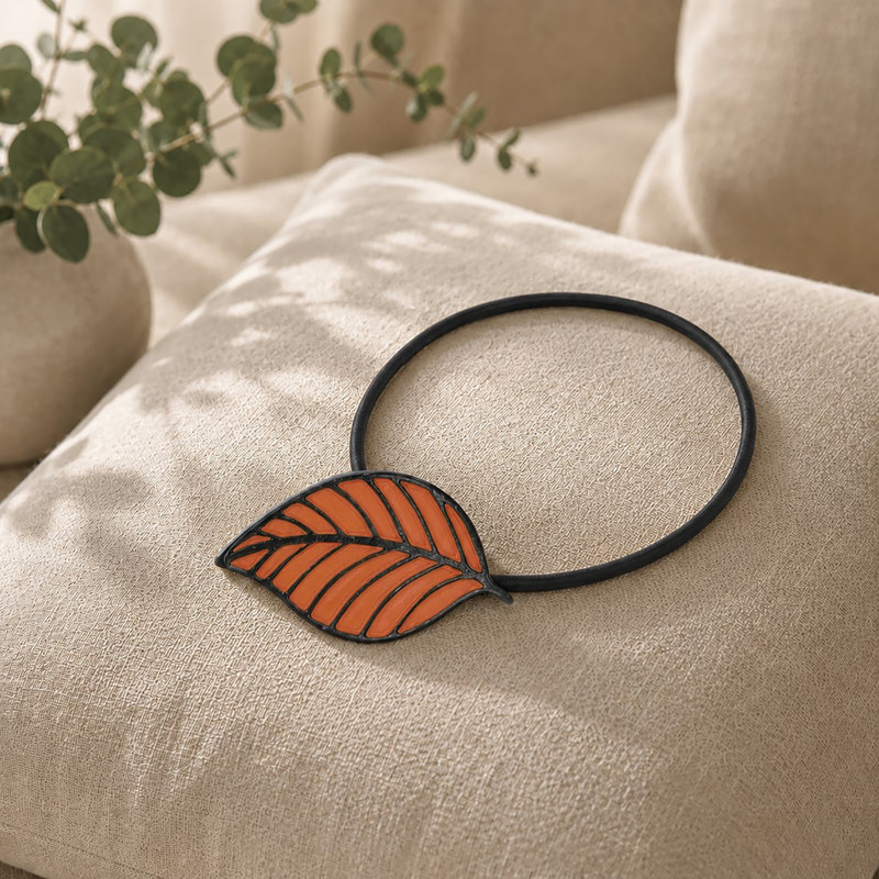 Premium Resin Curtain Tieback, Terracotta