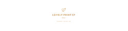 Logo Lovely Print Co.